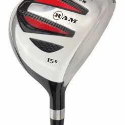 Ram Golf SGS -1" Inch Fairway Wood - Mens Right Hand - Headcover Included- Steel