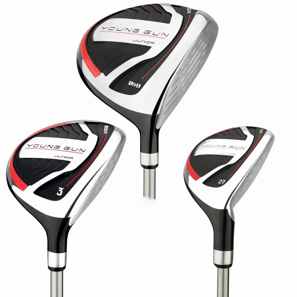 Young Gun SGS X Junior Kids Right Hand Golf Wood Set, Driver, Wood, Hybrid 5 Young Gun SGS X Junior Kids Right Hand Golf Wood Set, Driver, Wood, Hybrid - Image 3
