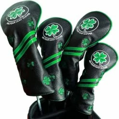 LUCKY GOLF Four Clover Lucky 1 3 5 UT Headcover Black Driver Fairway Wood Hybrid Cover -Clubs Sales Shop 81FIDSpK2zS. AC SL1500 600x600 1