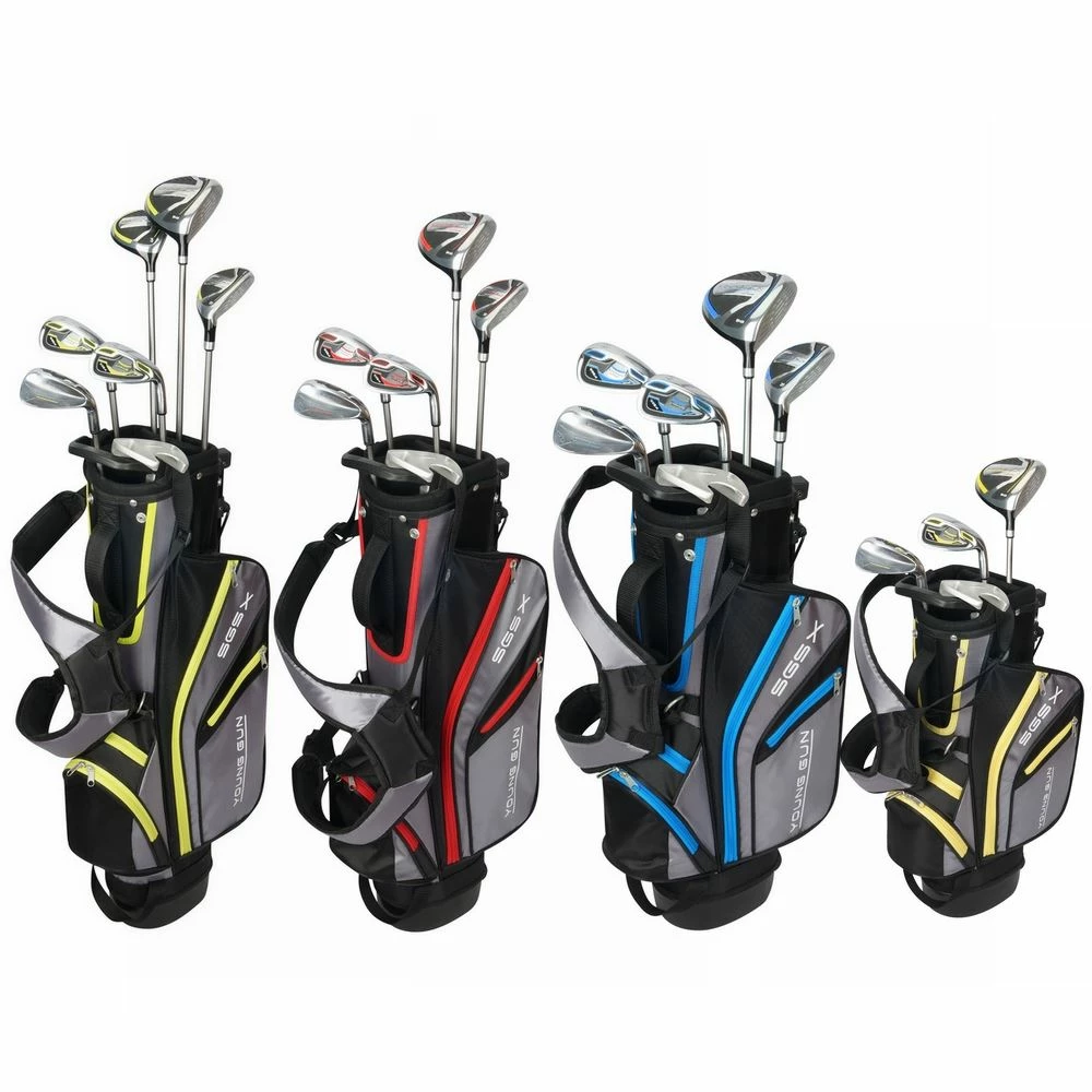 Young Gun SGS X Ace Junior Golf Clubs Set With Bag, Right Hand 3 Young Gun SGS X Ace Junior Golf Clubs Set With Bag, Right Hand