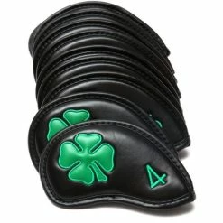 LUCKY GOLF 10 Pieces/lot Lucky Clover Headcover PU Golf Irons Head Cover -Clubs Sales Shop IMG 7559 600x600 1