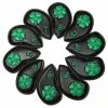 LUCKY GOLF 10 Pieces/lot Lucky Clover Headcover PU Golf Irons Head Cover -Clubs Sales Shop IMG 7561 600x600 1