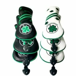 LUCKY GOLF Four Clover Lucky 1 3 5 UT Headcover Black Driver Fairway Wood Hybrid Cover -Clubs Sales Shop IMG 7568 600x600 1