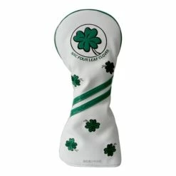 LUCKY GOLF Four Clover Lucky 1 3 5 UT Headcover Black Driver Fairway Wood Hybrid Cover -Clubs Sales Shop IMG 7572 600x600 1