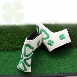 LUCKY GOLF Lucky Clover Putter Head Cover Four Leaf Clover Headcover -Clubs Sales Shop IMG 7631 600x600 1