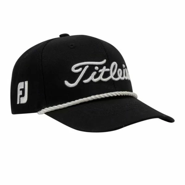 Titleist Golf Pro V1 FJ Logo Patch Tour Performance Golf Hat Cap Retro Rope 3 Titleist Golf Pro V1 FJ Logo Patch Tour Performance Golf Hat Cap Retro Rope