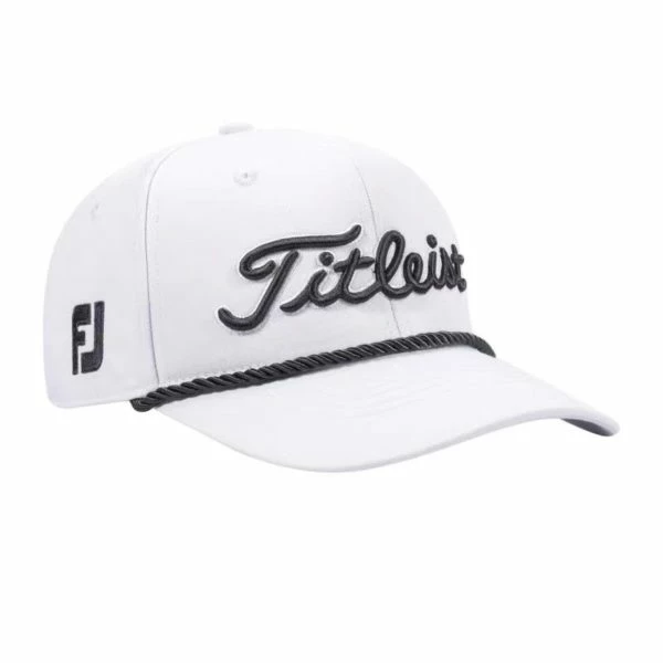 Titleist Golf Pro V1 FJ Logo Patch Tour Performance Golf Hat Cap Retro Rope 5 Titleist Golf Pro V1 FJ Logo Patch Tour Performance Golf Hat Cap Retro Rope - Image 3