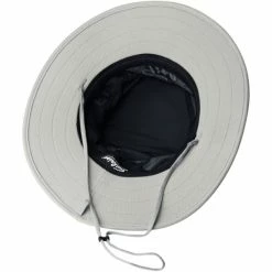 Titleist Tour Aussie Golf Hat Full Brim Sun Bucket Hat (grey) -Clubs Sales Shop Titleist Tour Aussie Golf Hat grey 4 600x600 1