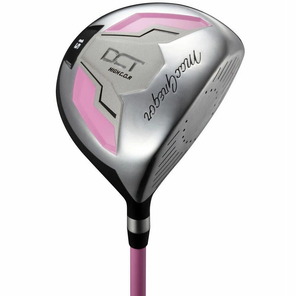 MacGregor Golf DCT Junior Girl Golf Clubs Set With Bag, Left Hand Ages 3-5 4 MacGregor Golf DCT Junior Girl Golf Clubs Set With Bag, Left Hand Ages 3-5 - Image 2