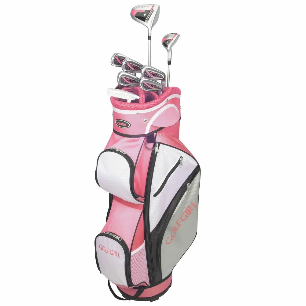 GolfGirl FWS3 Ladies Petite Golf Clubs Set With Cart Bag, All Graphite, Left Hand 11 GolfGirl FWS3 Ladies Petite Golf Clubs Set With Cart Bag, All Graphite, Left Hand - Image 9
