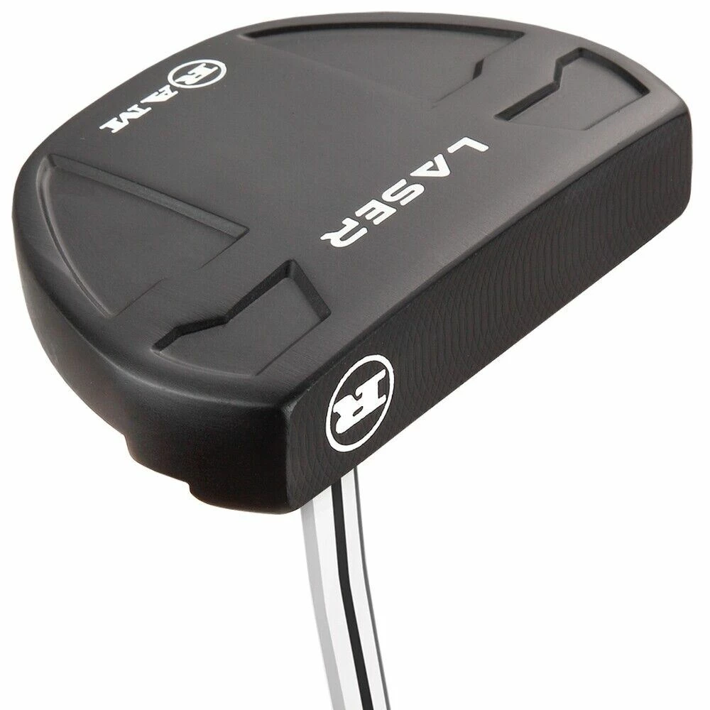 Ram Golf Laser Black Milled Face Mallet Putter 3 Ram Golf Laser Black Milled Face Mallet Putter