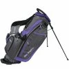 Ben Sayers XF Lite Stand Bag - Grey/Purple -Clubs Sales Shop ben sayers xf lite stand bag 1