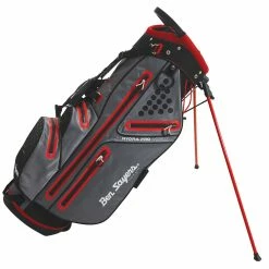 Ben Sayers Hydra Pro Waterproof Stand Bag - Grey/Red