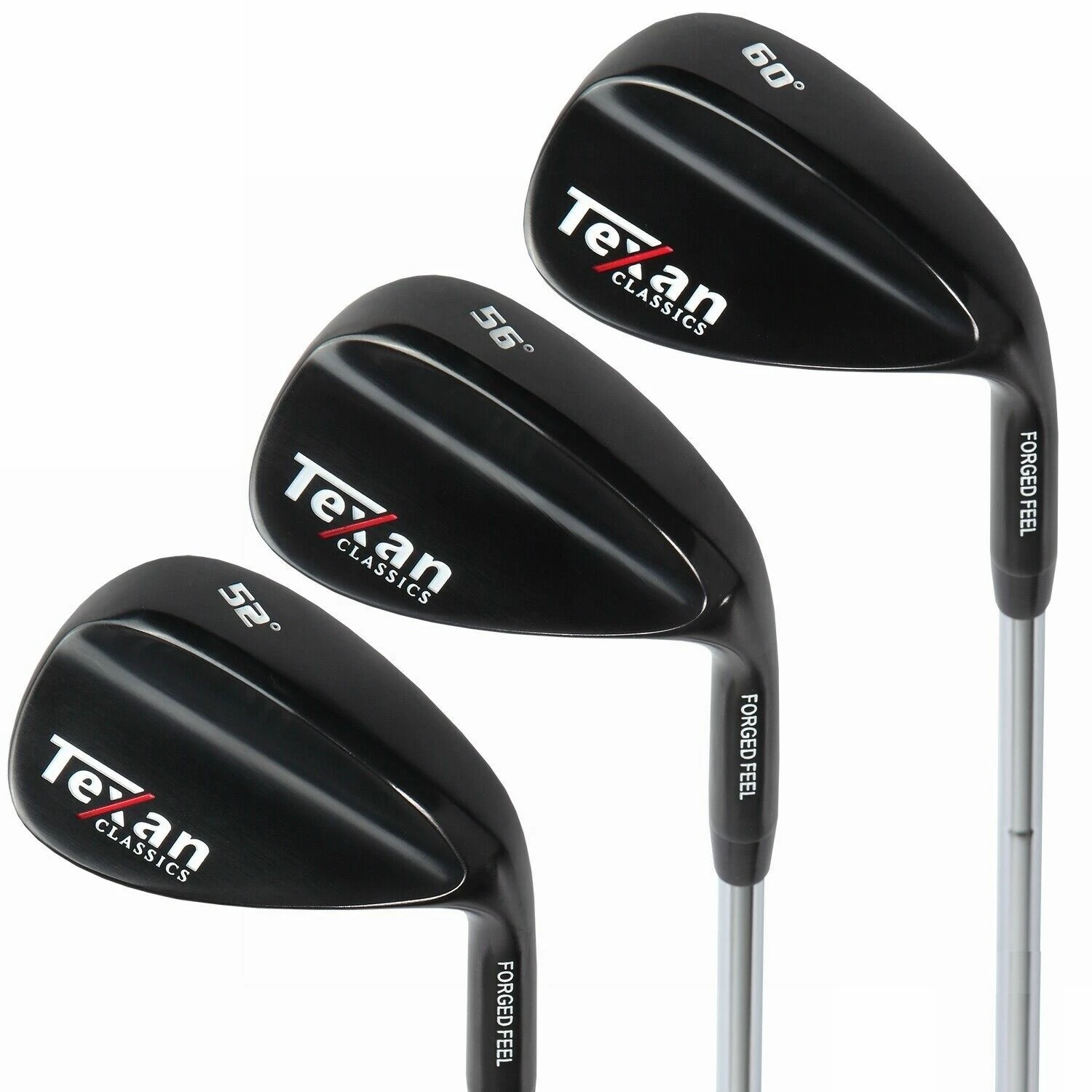 TEXAN CLASSICS II GUN METAL Mens Right Hand Golf Wedge Set 52-56-60 3 Wedge Set 3 TEXAN CLASSICS II GUN METAL Mens Right Hand Golf Wedge Set 52-56-60 3 Wedge Set