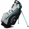 Callaway Fairway 14 Hyper Dry Waterproof Stand Bag - Silver/Black/Green -Clubs Sales Shop callaway fairway 14 hyper dry waterproof stand bag silverblackgreen