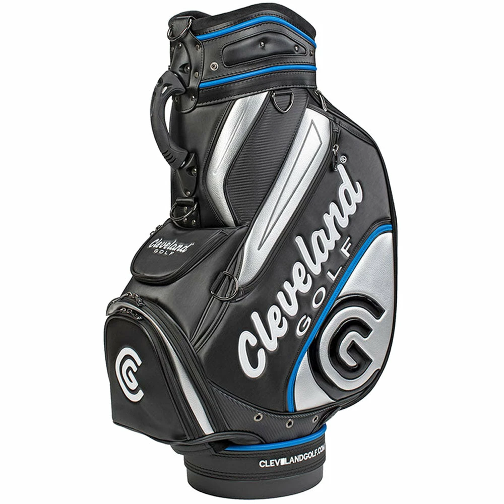 Cleveland Golf CG Staff Bag - Black/Blue/Silver 3 Cleveland Golf CG Staff Bag - Black/Blue/Silver