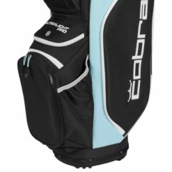 Cobra Ultralight Pro Cart Bag - Puma Black/Cool Blue -Clubs Sales Shop cobra ultralight pro cart bag puma black cool blue 4