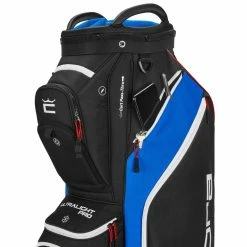 Cobra Ultralight Pro Cart Bag - Puma Black/Electric Blue -Clubs Sales Shop cobra ultralight pro cart bag pumablackelectricblue 5