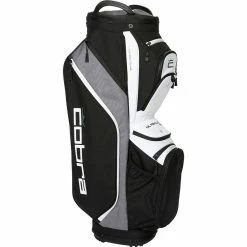 Cobra Ultralight Pro Cart Bag - Black/White -Clubs Sales Shop cobra ultralight pro cart bags black white 1