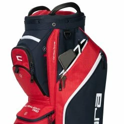Cobra Ultralight Pro Cart Bag - Navy Blazer/Ski Patrol -Clubs Sales Shop cobra ultralight pro cart bags navy blazer skii control 2