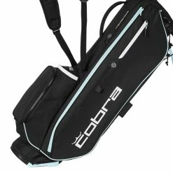 Cobra Ultralight Pro Stand Bag - Puma Black/Cool Blue -Clubs Sales Shop cobra ultralight pro stand bag puma blackcool blue 2