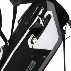 Cobra Ultralight Pro+ Stand Bag - Black/White -Clubs Sales Shop cobra ultralight pro stand bag black white 4 1
