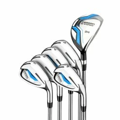 Forgan Of St Andrews F200 Iron Set With Hybrid, Mens Left Hand, Steel Shafts