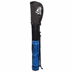 Longridge 5 Inch Travelite Stand Bag - Black/Navy -Clubs Sales Shop longridge travelite 5 inch golf stand bag blue main 13