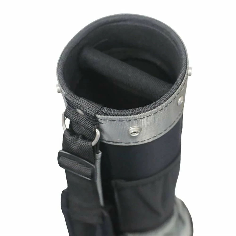 Longridge 5" Sunday Bag - Black/Silver 6 Longridge 5" Sunday Bag - Black/Silver - Image 4