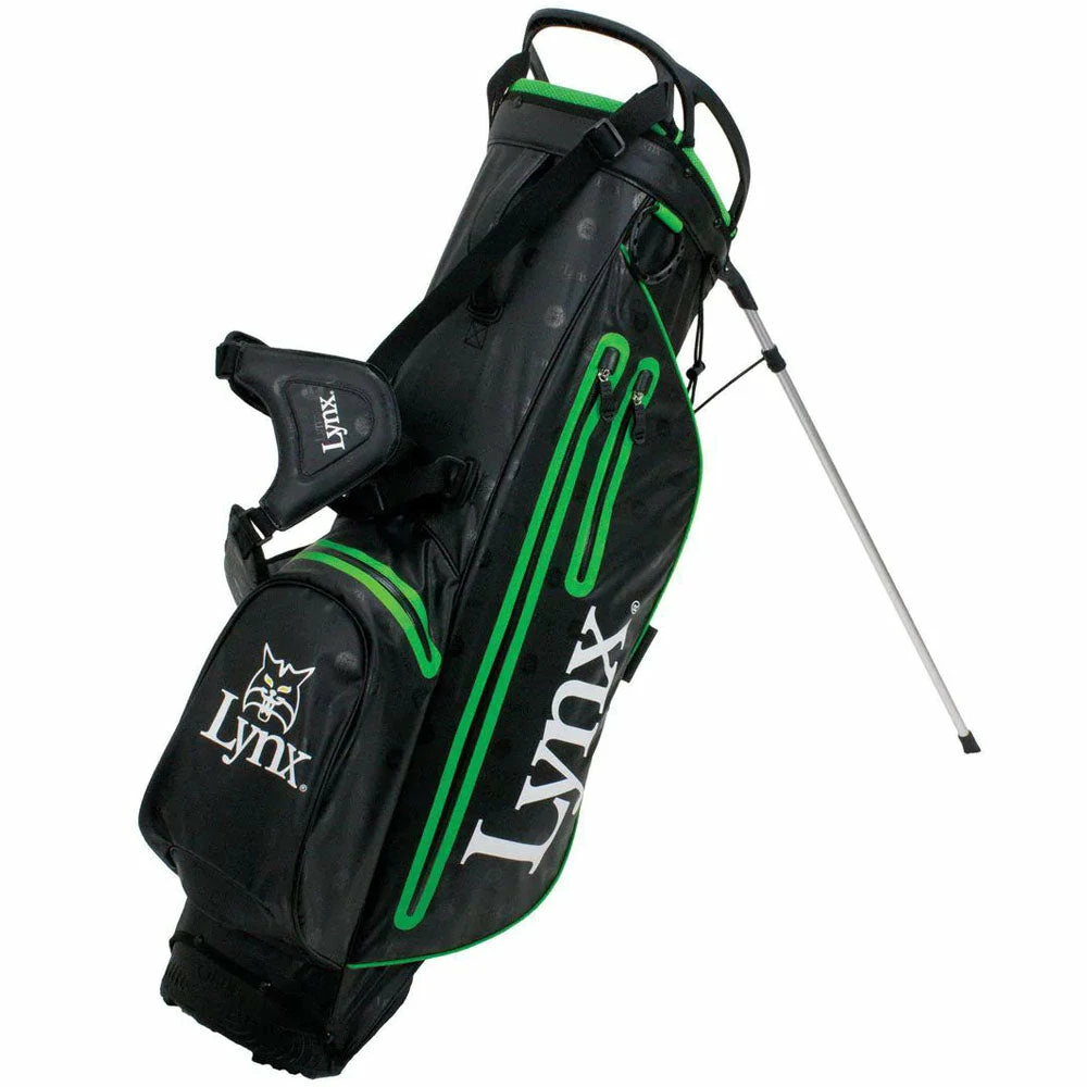 Lynx Prowler Waterproof Stand Bag - Green 3 Lynx Prowler Waterproof Stand Bag - Green