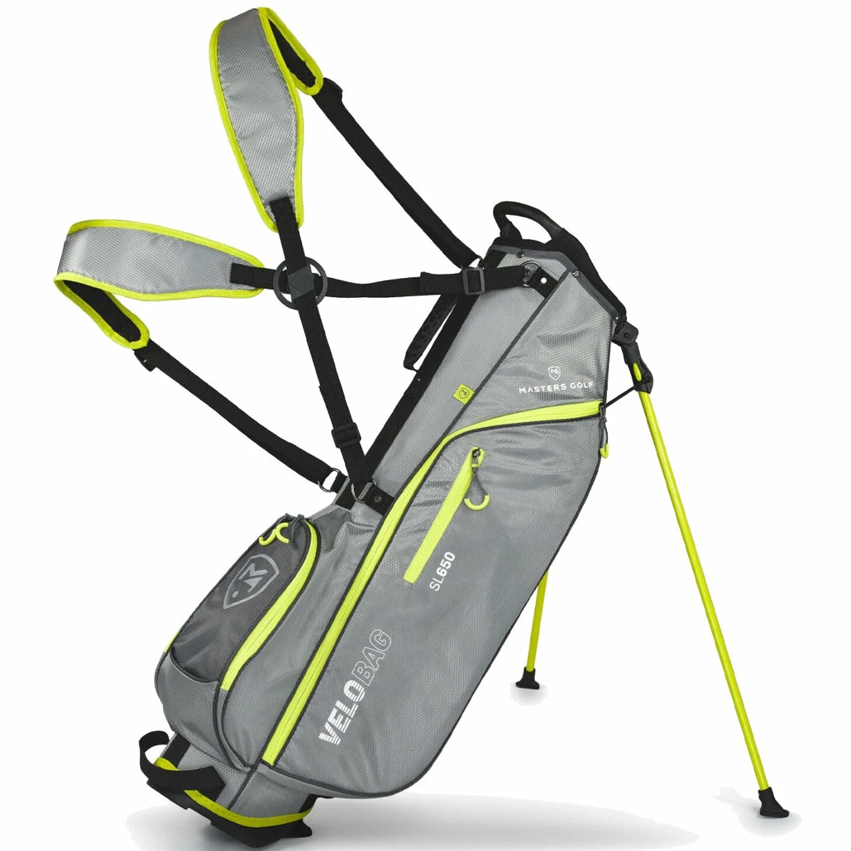 Masters SL650 Velo Stand Bag - Grey/Acid Yellow 3 Masters SL650 Velo Stand Bag - Grey/Acid Yellow