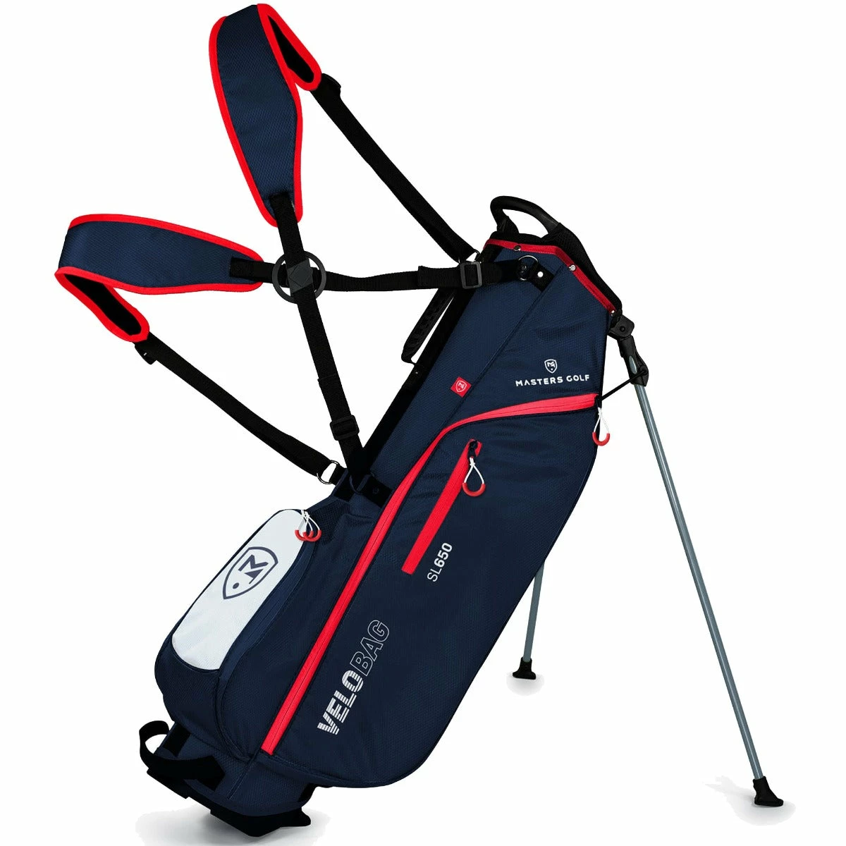 Masters SL650 Velo Stand Bag - Navy/White 3 Masters SL650 Velo Stand Bag - Navy/White