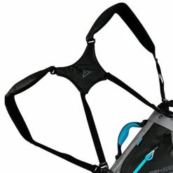 Masters TourDri Waterproof Stand Bag - Black/Grey -Clubs Sales Shop masters tourdri waterproof stand bag black grey 5