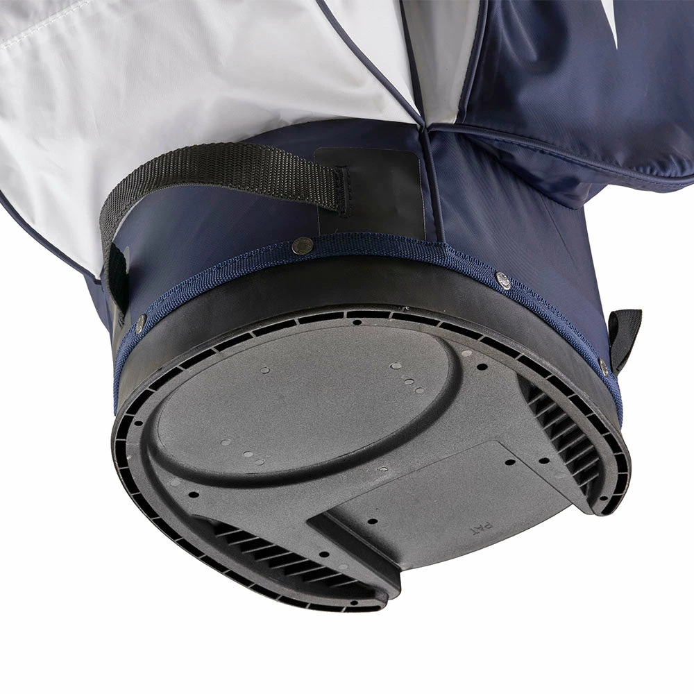 Mizuno BR-DRI Waterproof Cart Bag - Black/Silver 6 Mizuno BR-DRI Waterproof Cart Bag - Black/Silver - Image 4