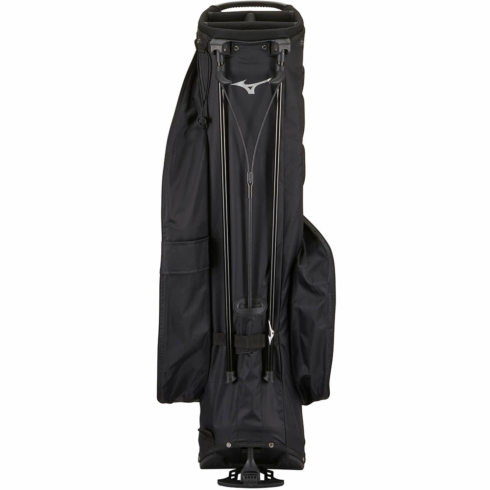 Mizuno BR-DRI Waterproof Stand Bag - Black/Silver 5 Mizuno BR-DRI Waterproof Stand Bag - Black/Silver - Image 3