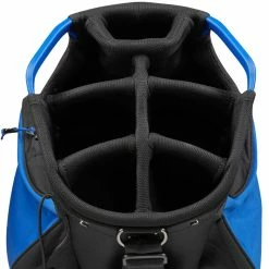 Mizuno Light Weight 7-Way Cart Bag - Blue/Black -Clubs Sales Shop mizuno light weight cart bag 7 way blue black 5