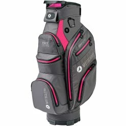 Motocaddy Dry Series Waterproof Cart Bag - Charcoal/Fuchsia