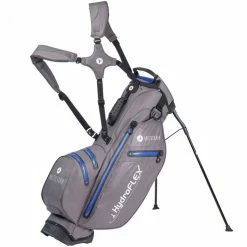Motocaddy Hydroflex Waterproof Stand Bag - Charcoal/Blue