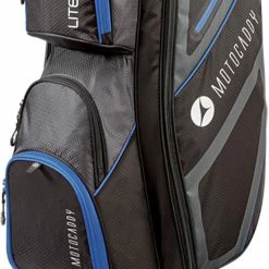 Motocaddy Lite Series Cart Bag - Black/Blue -Clubs Sales Shop motocaddy lite series cart bag black blue 3