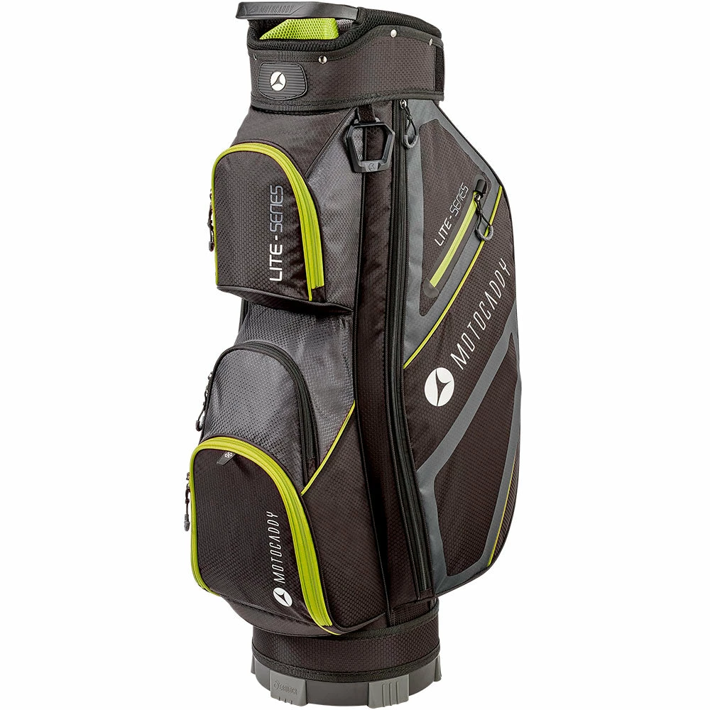 Motocaddy Lite Series Cart Bag - Black/Lime 3 Motocaddy Lite Series Cart Bag - Black/Lime