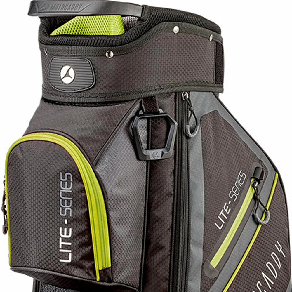 Motocaddy Lite Series Cart Bag - Black/Lime 4 Motocaddy Lite Series Cart Bag - Black/Lime - Image 2
