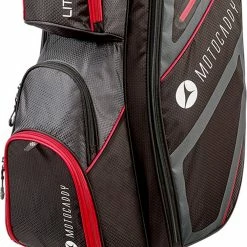 Motocaddy Lite Series Cart Bag - Black/Red -Clubs Sales Shop motocaddy lite series cart bag black red 3