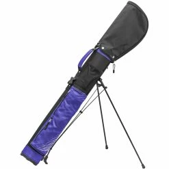 Longridge 5 Inch Travelite Stand Bag - Black/Navy -Clubs Sales Shop navy bag 1