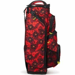 OGIO All Elements Silencer Cart Bag - Red Flower Party -Clubs Sales Shop ogio all elements cart bag red flower party 6