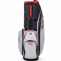 OGIO All Elements Hybrid Stand Bag - Grey -Clubs Sales Shop ogio all elements hybrid stand bag grey 3