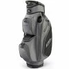 PowaKaddy DLX-Lite Cart Bag - Gun Metal/Grey -Clubs Sales Shop powakaddy dlx lite cart bag gunmetal 1