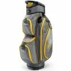 PowaKaddy DLX-Lite Cart Bag - Gun Metal/Yellow 2 PowaKaddy DLX-Lite Cart Bag - Gun Metal/Yellow -Clubs Sales Shop powakaddy dlx lite cart bag yellow 2