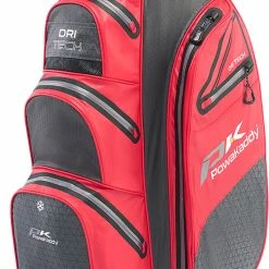 PowaKaddy Dri-Tech Cart Bag - Red/Cool Grey 11 PowaKaddy Dri-Tech Cart Bag - Red/Cool Grey -Clubs Sales Shop powakaddy dri tech cart bag red cool grey 5