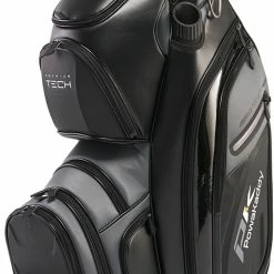 PowaKaddy Premium-Tech Cart Bag - Black/Gun Metal/Grey 11 PowaKaddy Premium-Tech Cart Bag - Black/Gun Metal/Grey -Clubs Sales Shop powakaddy premium tech cart bag black gun metal grey 5