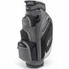 PowaKaddy Premium Edition Cart Bag - Gun Metal/Black/Silver 1 PowaKaddy Premium Edition Cart Bag - Gun Metal/Black/Silver -Clubs Sales Shop powakaddy premium edition cart bag gun metal black silver 1